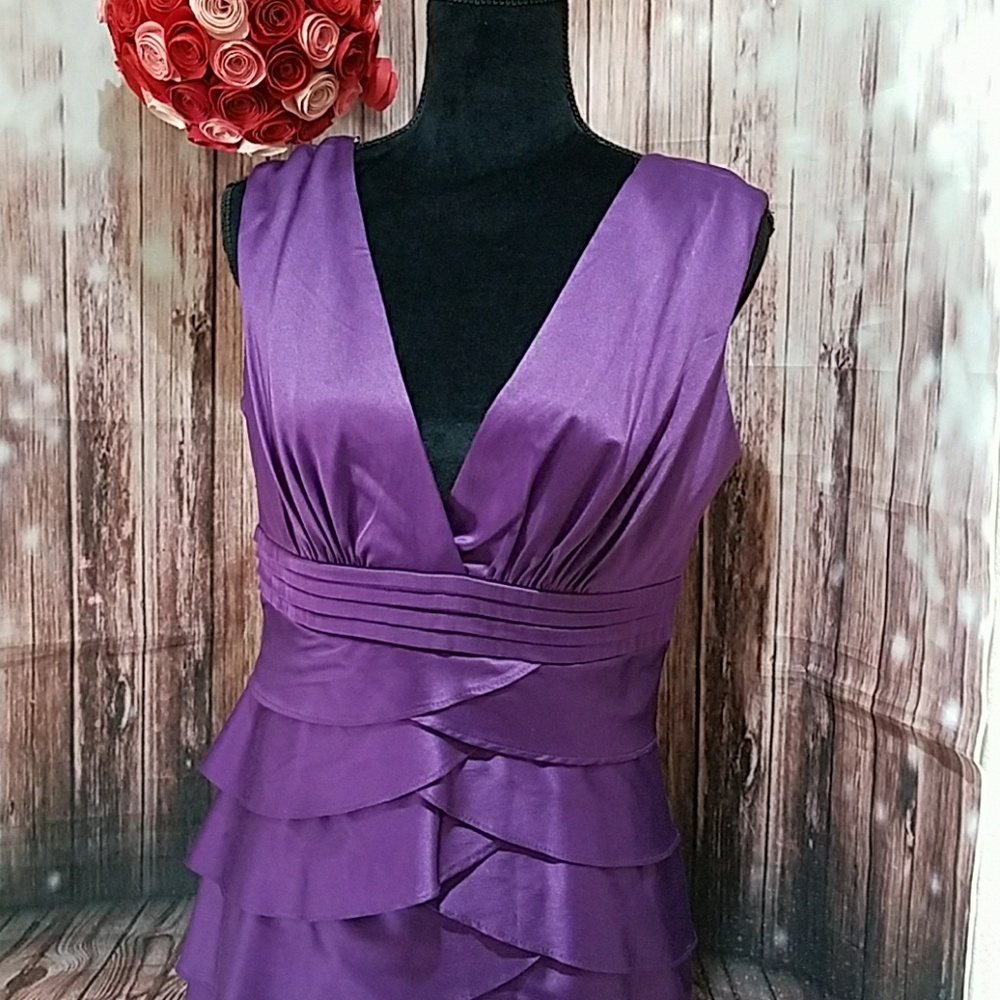 Roulette Purple Dress - Picture 1 of 5
